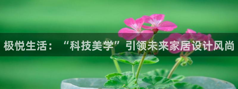 焦点娱乐放水时间：极悦生活：“科技美学”引领未来家居设计风尚